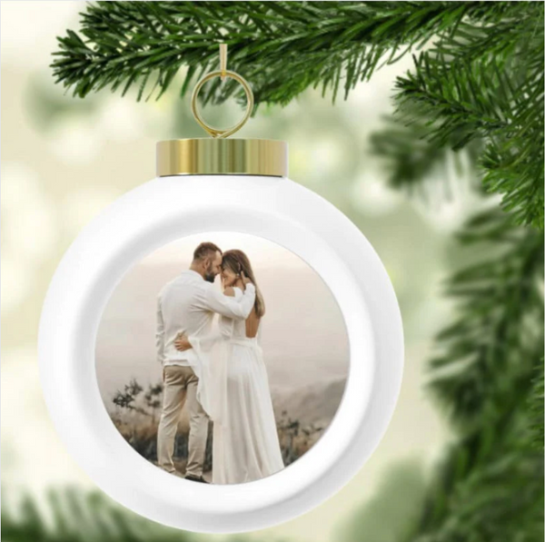 Holiday Newlywed Ornament