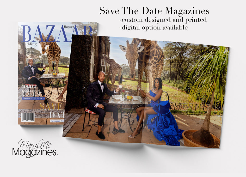 Wedding Magazine Save The Date