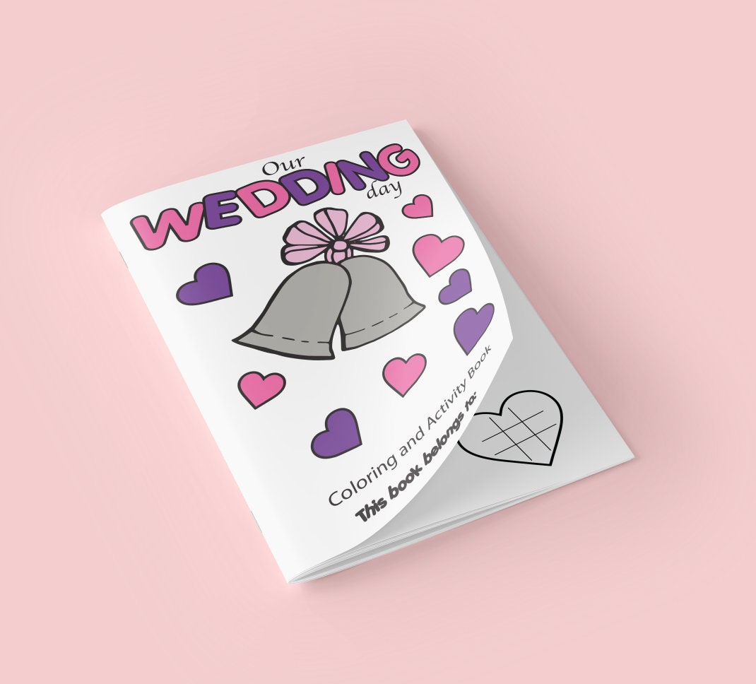 Ring Bearer Proposal Gift or Ring Security Proposal Gift Wedding Crayons, Wedding Coloring Book