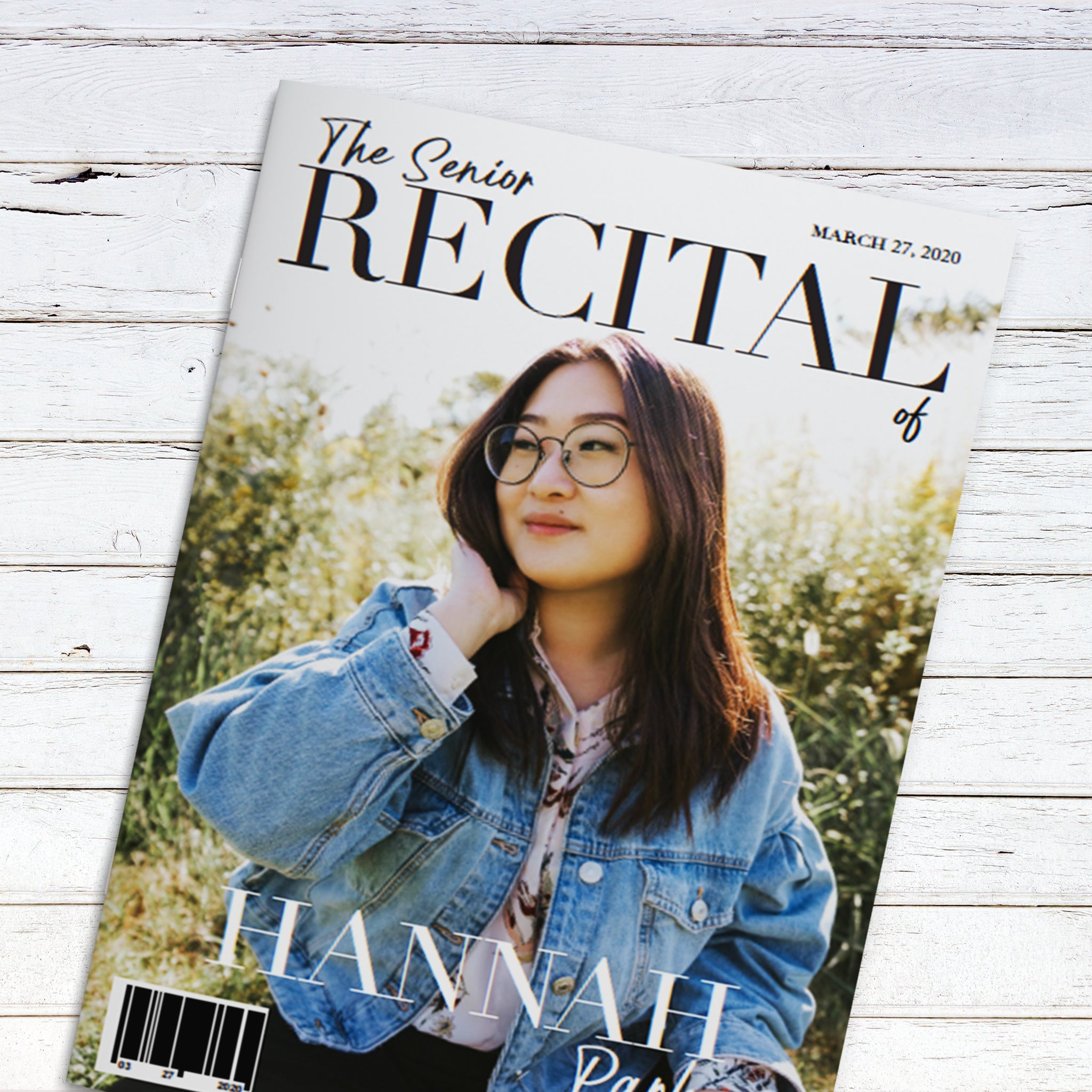Senior Recital Magazines